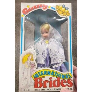 1982 Vogue International Brides American Ginny Doll - ISRAELI Ginny